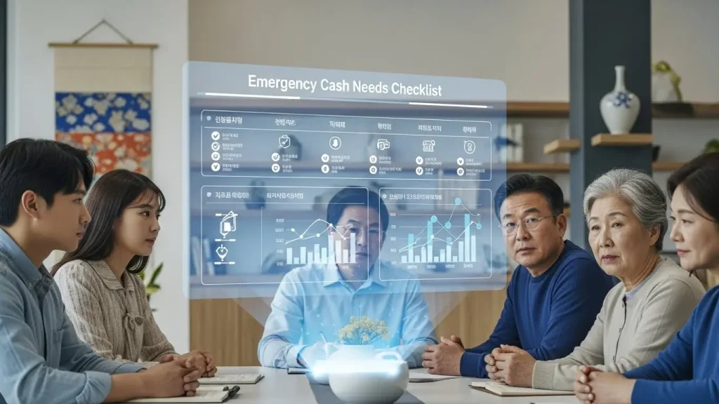 신용카드 오프라인 현금화 대신 투명한 금융 대안을 제시하는 개요 이미지